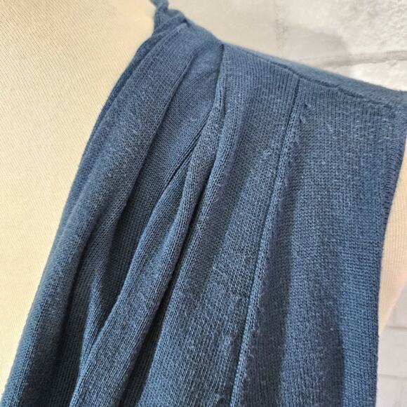 Peruvian Connection Adriatico Pima Cotton Maxi Dress in Navy - Picture 7 of 10